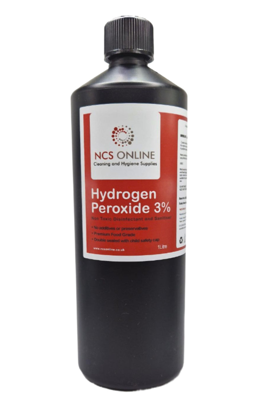 Hydrogen Peroxide 3% 1 Litre Food Grade
