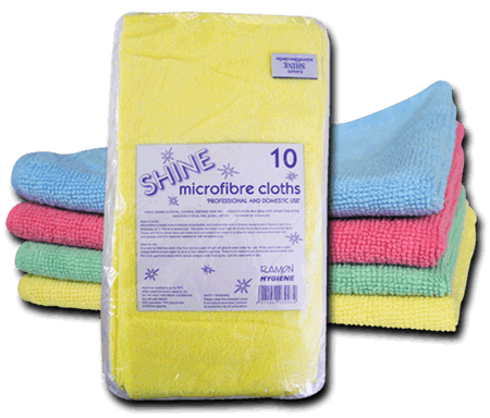 Optima Microfibre Cloth 40cm x 40cm Pack of Ten - NCSONLINE