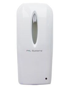 Automatic Bulk Fill Soap Dispenser White Plastic 1000ml