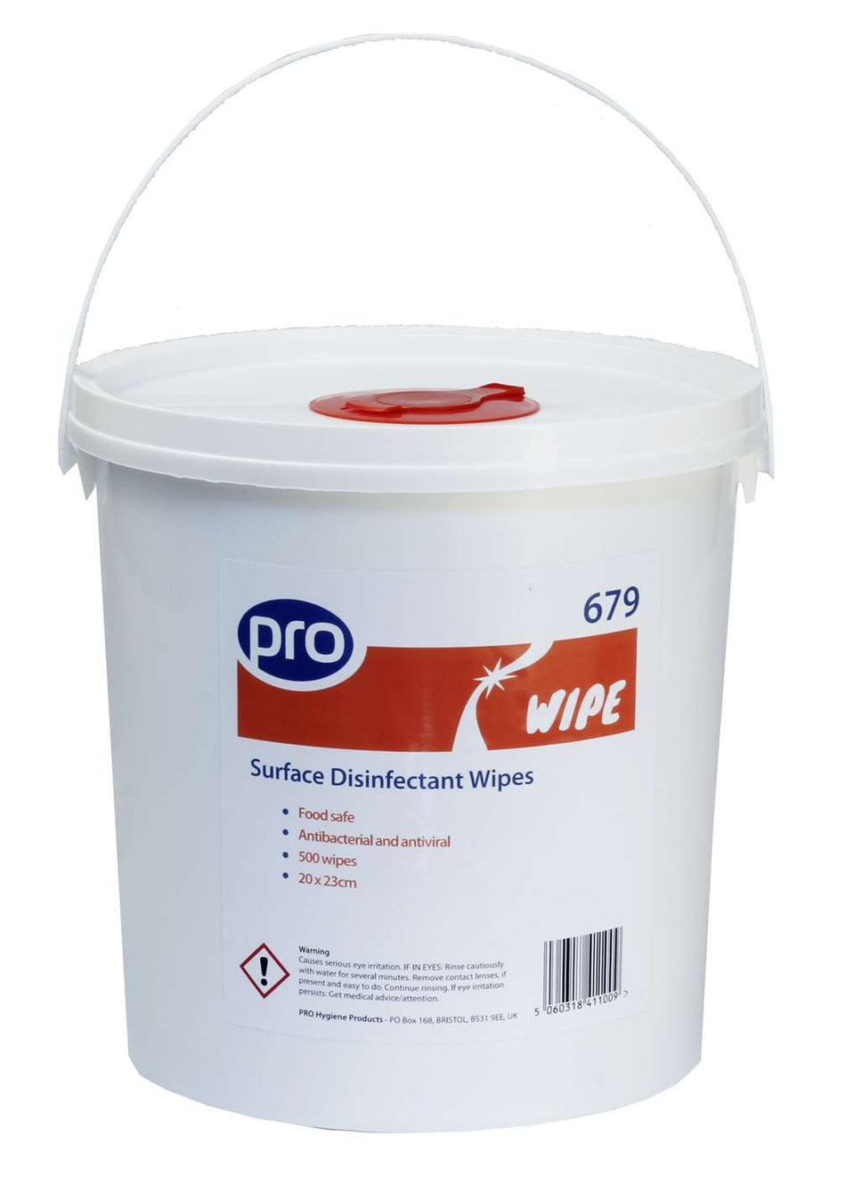 PRO Surface Disinfectant Wipes Box of 500