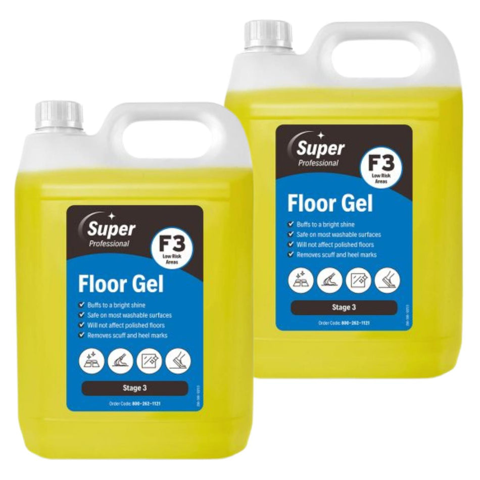 Lemon Floor Gel 2 x 5 Litre