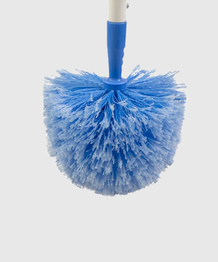 Hillbrush Soft 175mm Domed Cobweb Brush c/w Extending Handle