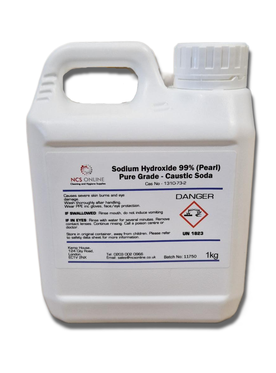 Caustic Soda Pearl Sodium Hydroxide 1kg