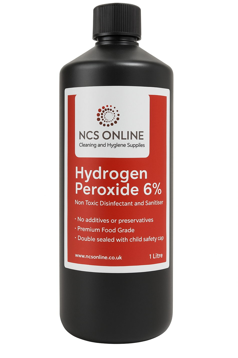 Hydrogen Peroxide 6% 1 Litre Food Grade - (Bulk Discounts Available)