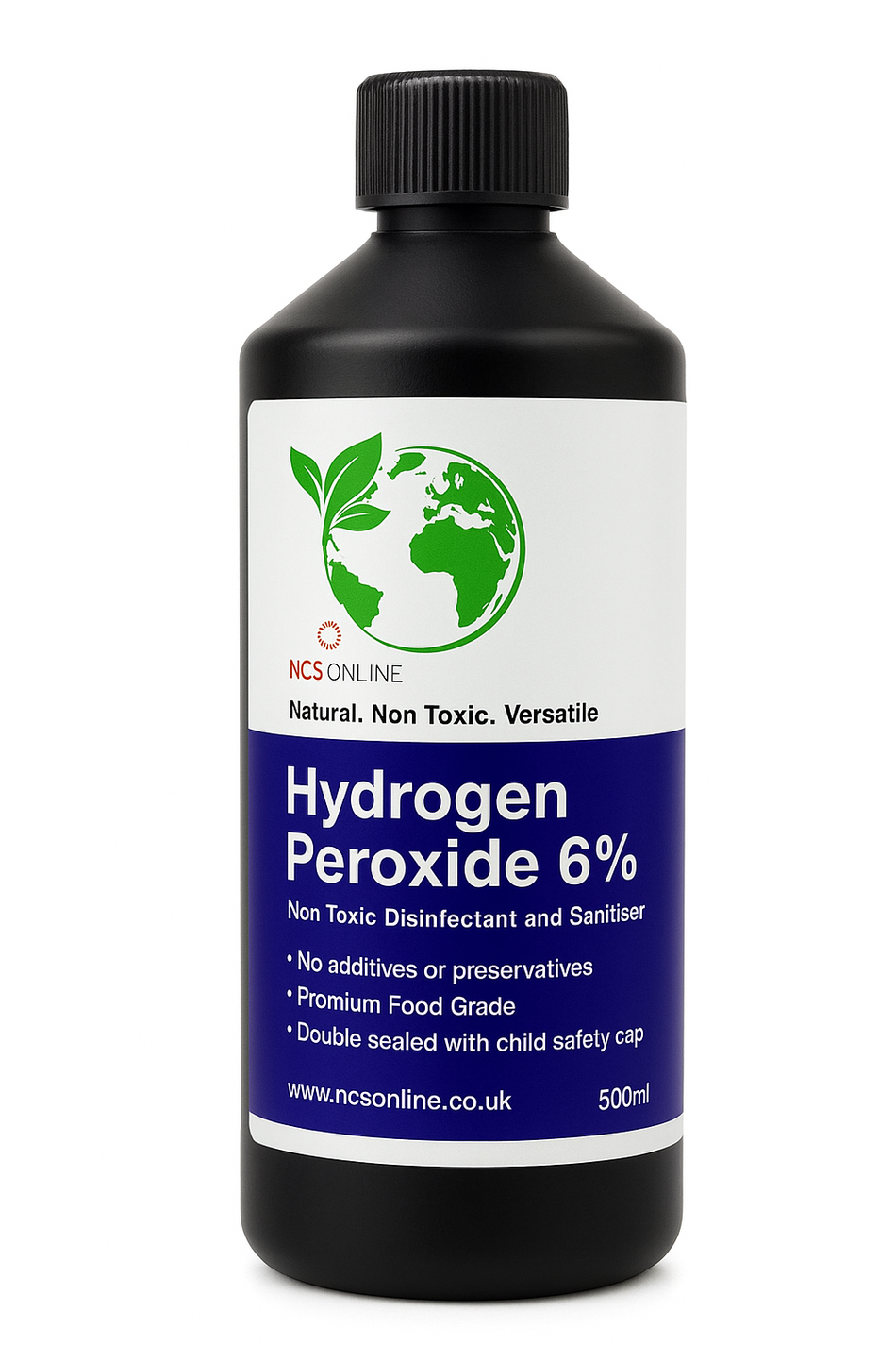 Hydrogen Peroxide 6% 500ml Food Grade
