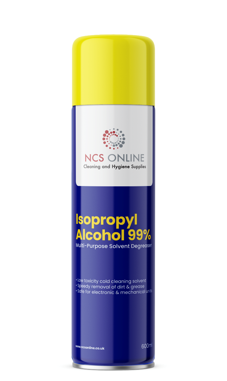 Isopropyl Alcohol (Isopropanol) 99% Aerosol Spray 600ml