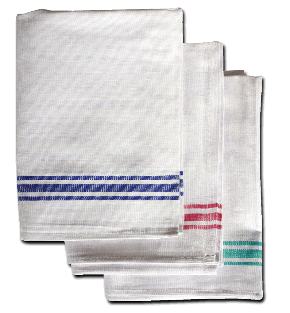 White Cotton Tea Towel 19" x 29" Pack Of 10 - NCSONLINE