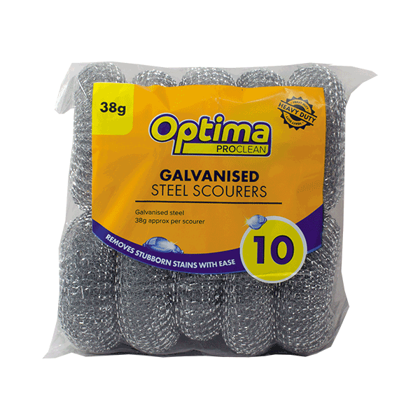 Galvanised Scourer 38g Pack Of 10