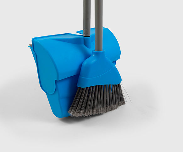 Lightweight Lobby Dustpan & Brush Set Colour Coded