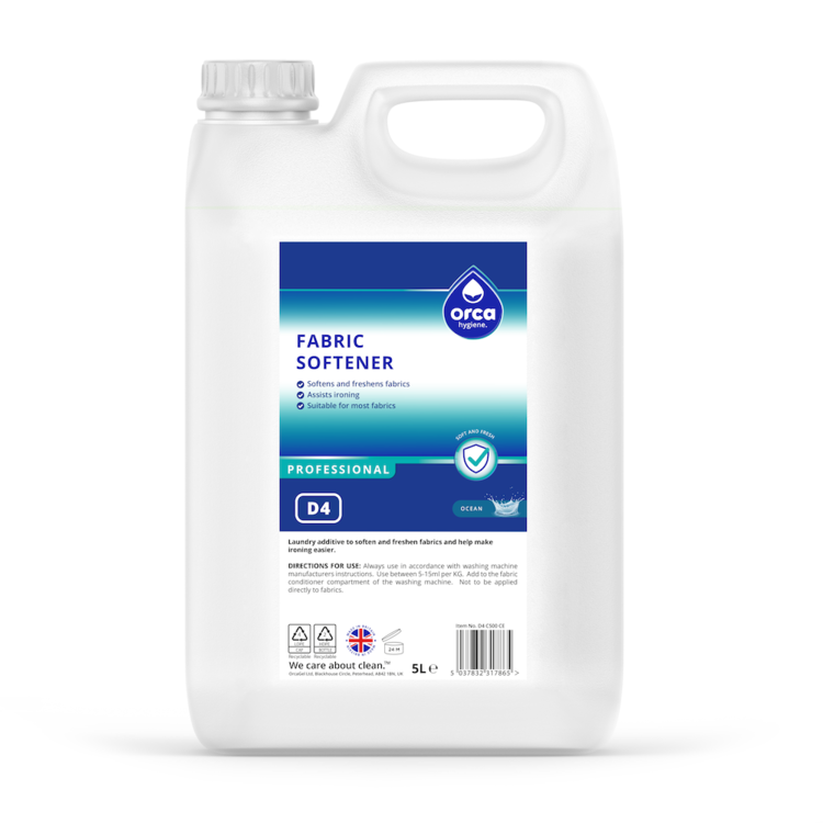 D4 Fabric Softener 5Ltr - Ocean