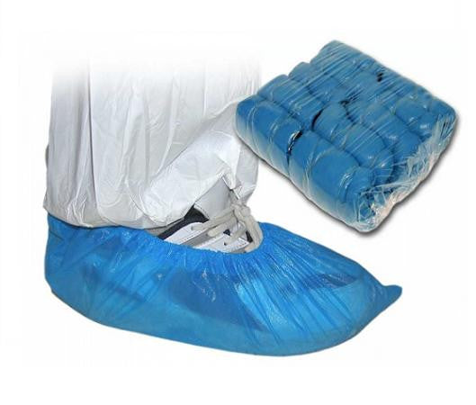 Disposable Blue Overshoes 14" x 100 - NCSONLINE