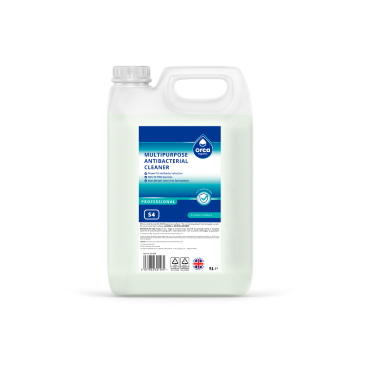 S4 Multipurpose Antibacterial Cleaner 5 Litre