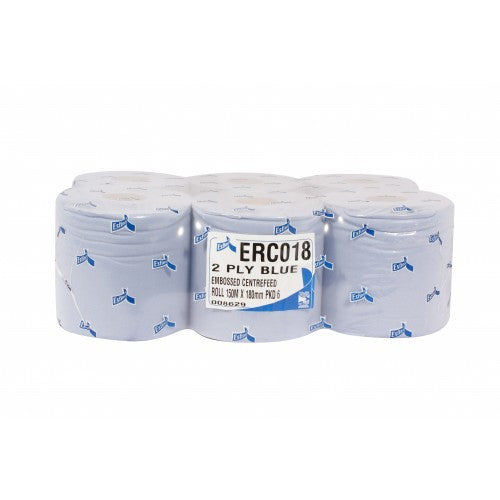 Centrefeed 2Ply Blue 150m Pack Of 6 - NCSONLINE