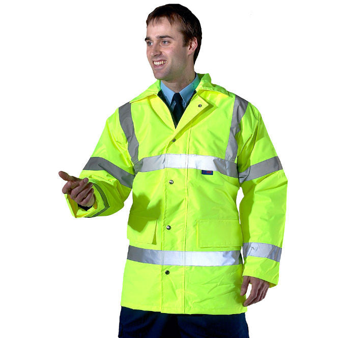 Hi-Vis Waterproof Jacket - NCSONLINE