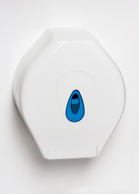 Mini Jumbo Dispenser White Plastic - NCSONLINE